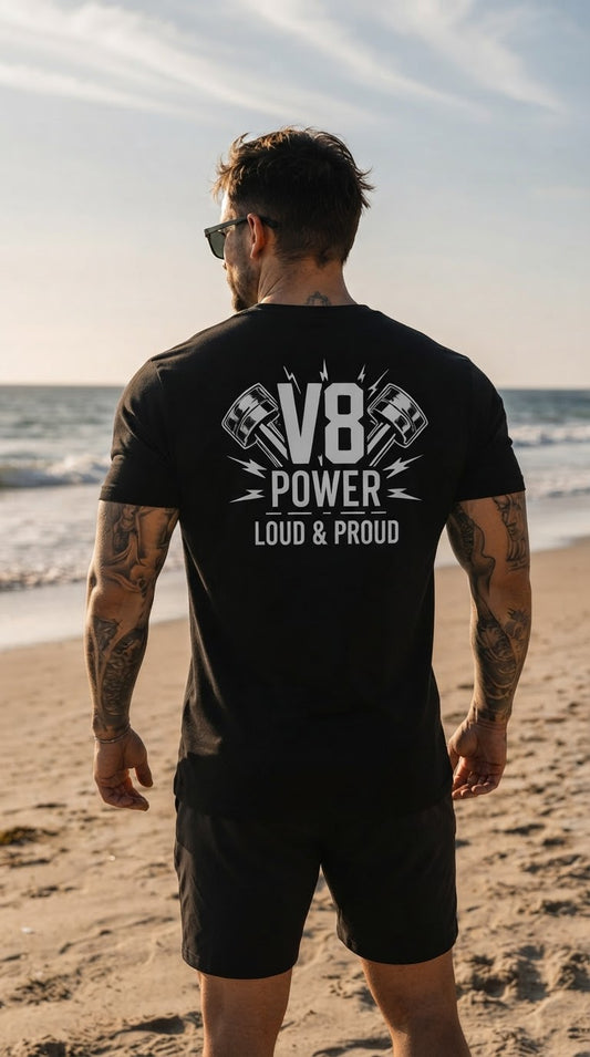 "V8 Power" T-Shirt (Standard Fit)