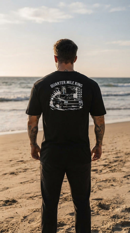"Quarter Mile King" T-Shirt (Standard Fit)