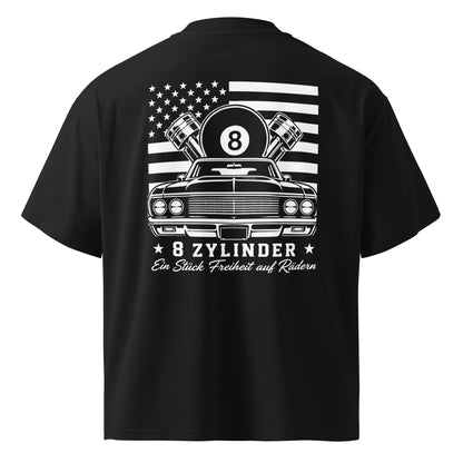 "8 Zylinder" Oversize-Shirt