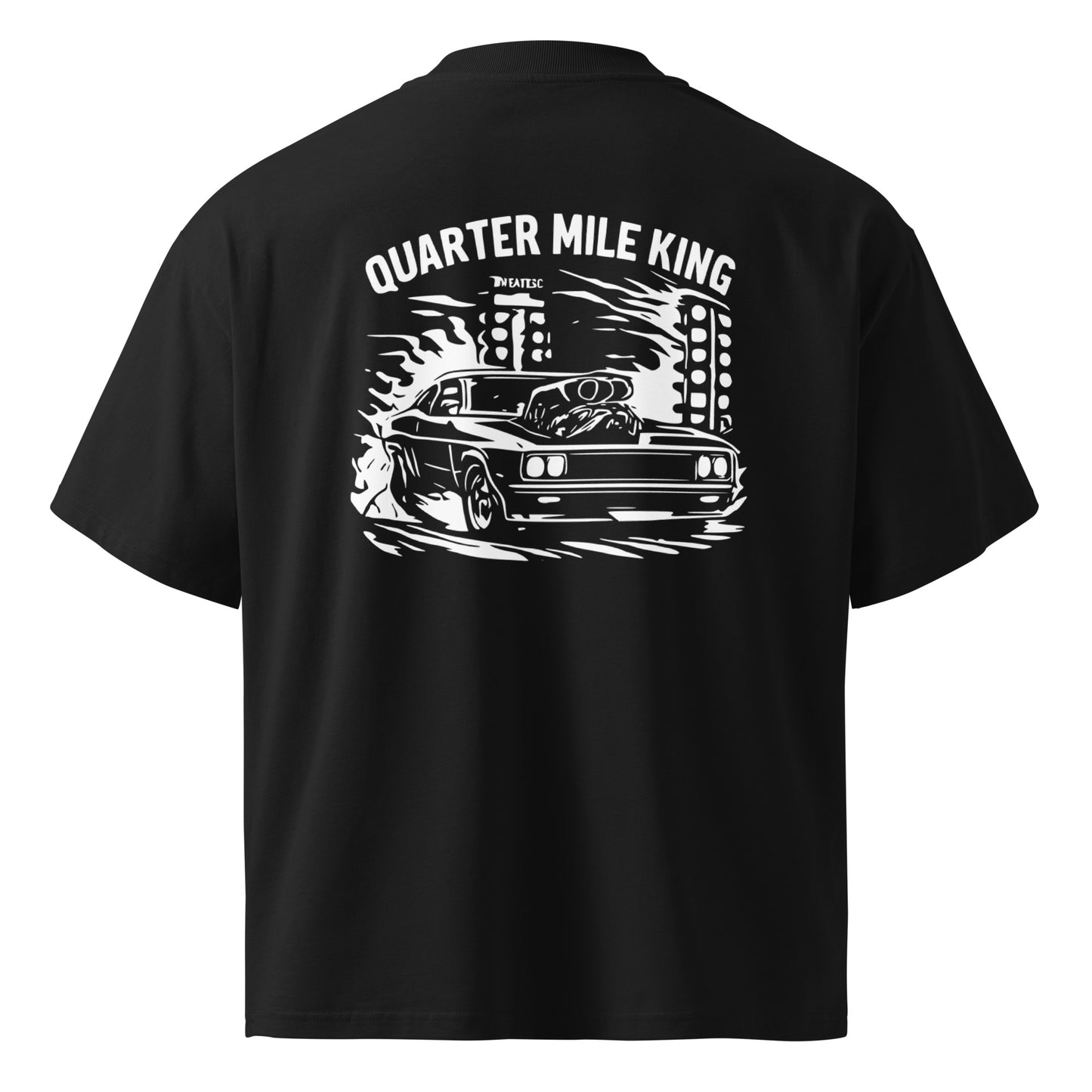 "Quarter Mile King" Oversize-Shirt